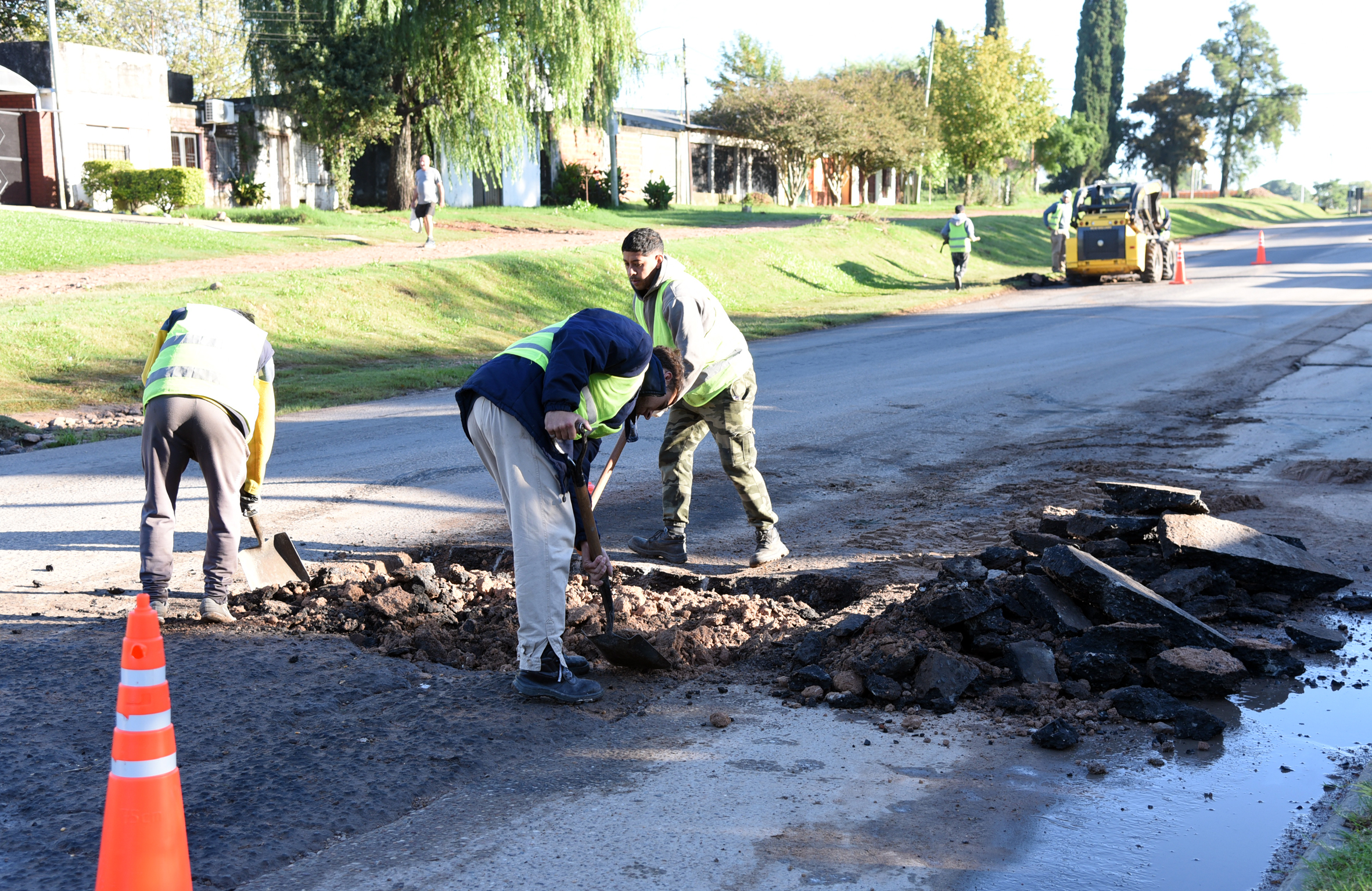 Continúan los trabajos del Plan de Obras y Servicios