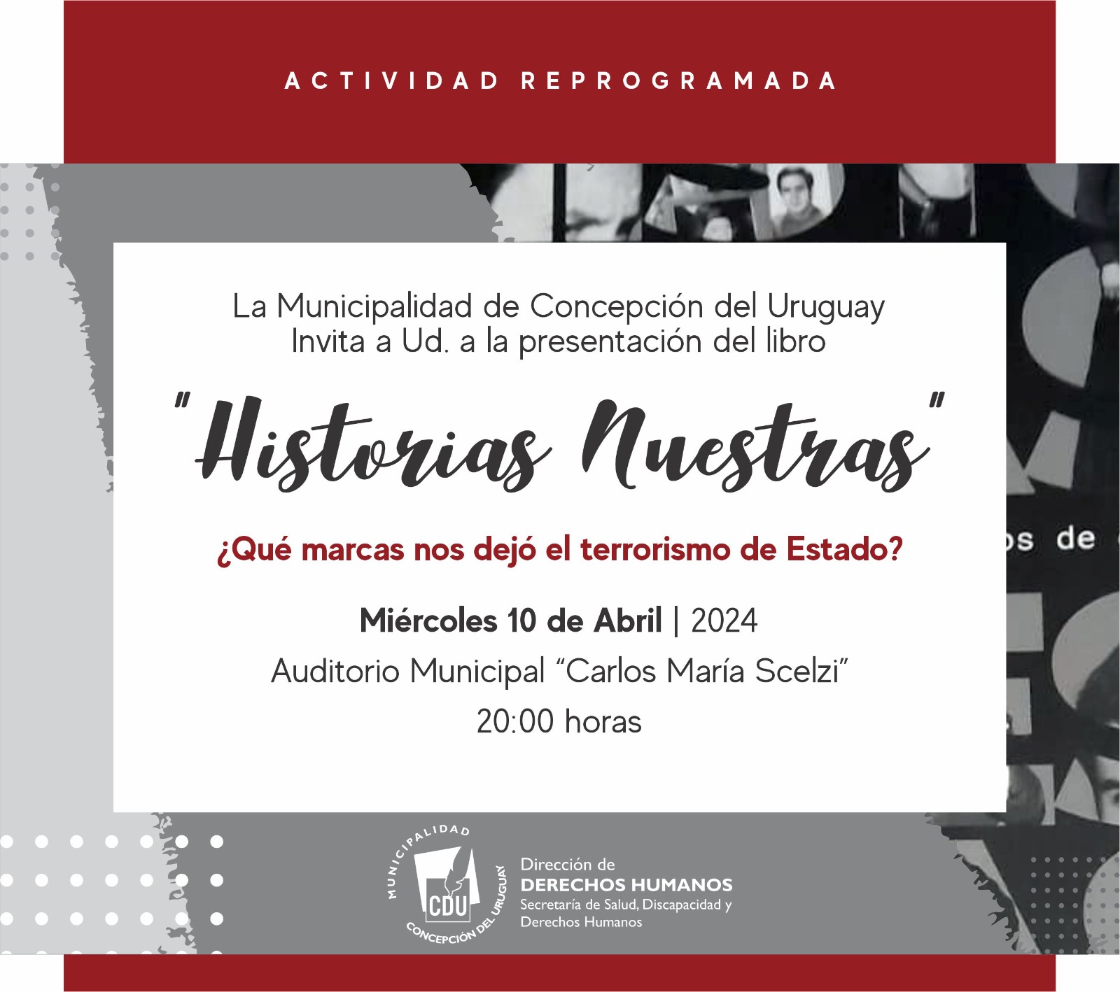 Presentarán el libro “Historias Nuestras”