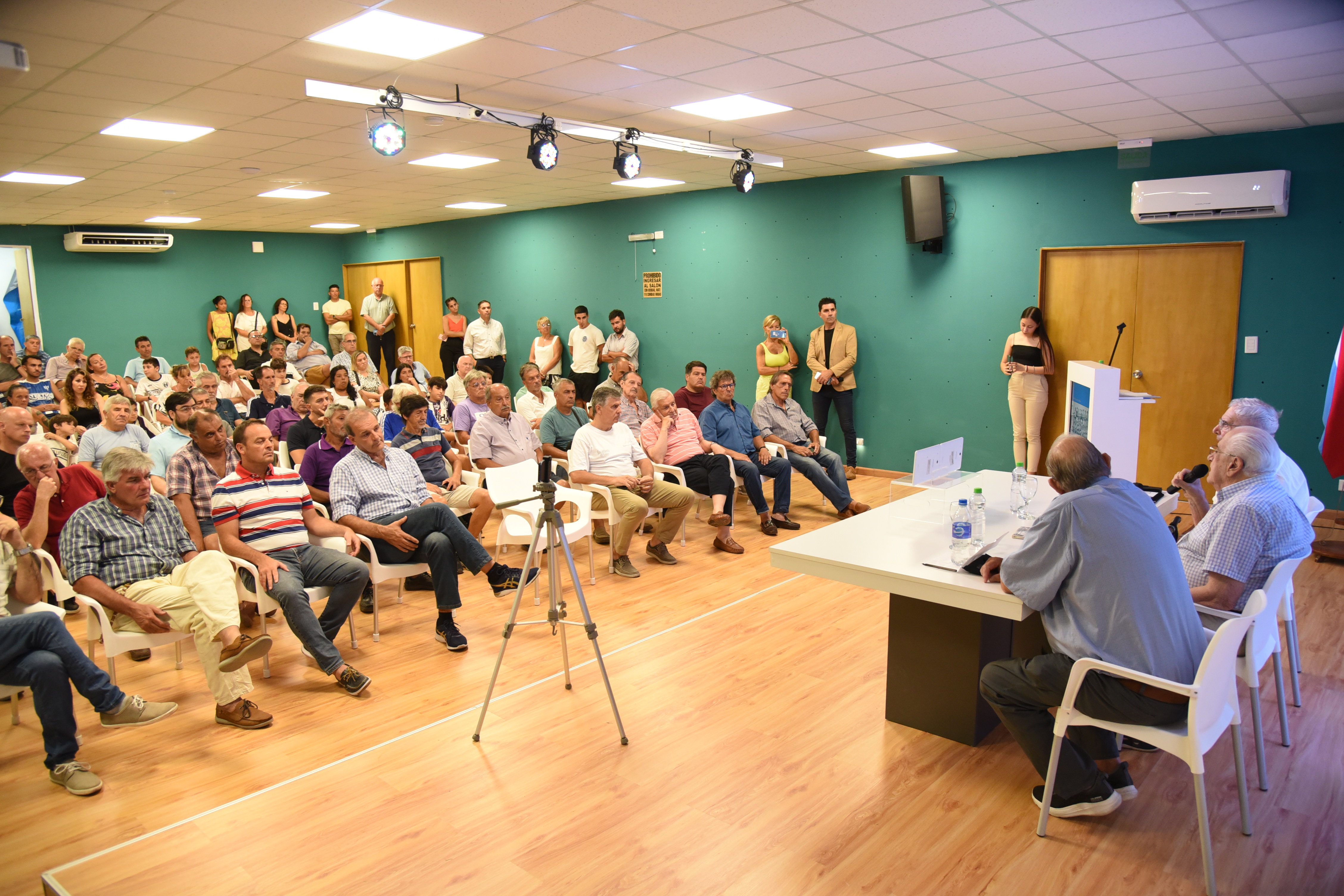 Realizaron una charla por los 40 años del ascenso de Atlético Uruguay a la primera división