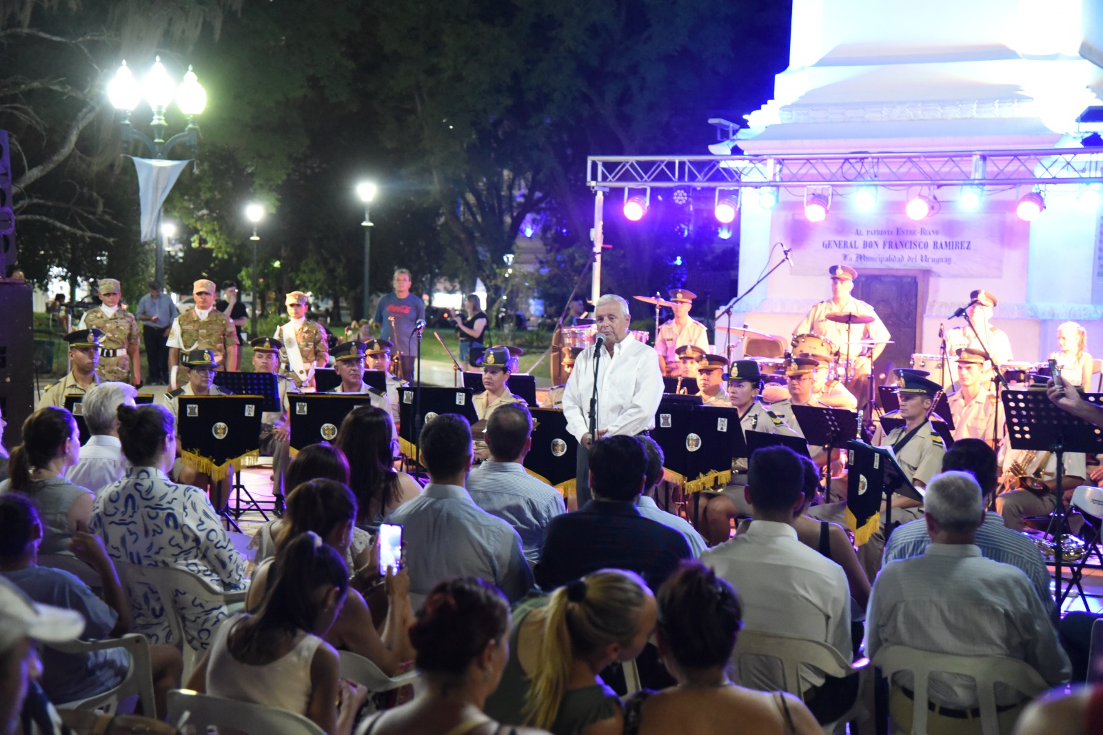 5° Encuentro de Bandas Militares: música y homenaje a San Martín y Urquiza