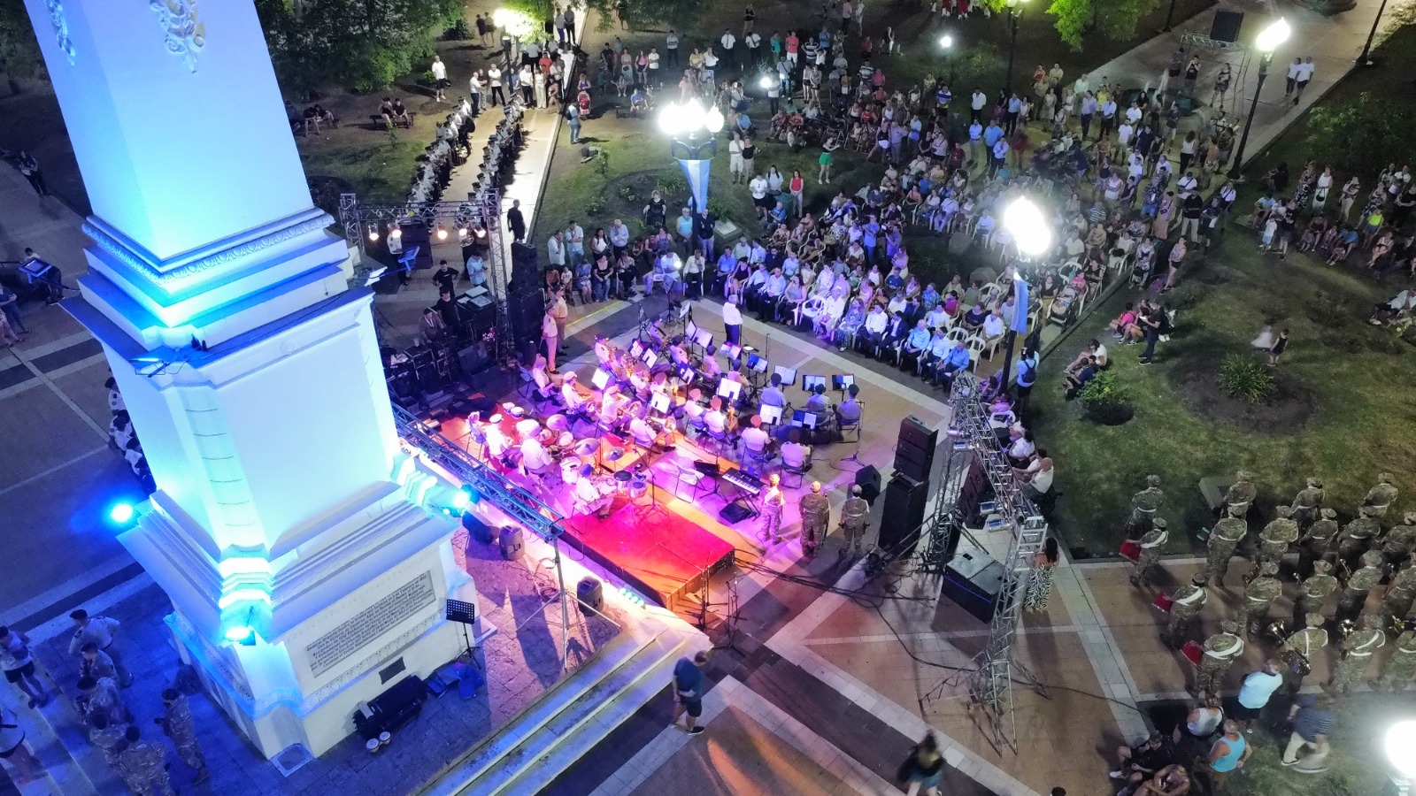 5° Encuentro de Bandas Militares: música y homenaje a San Martín y Urquiza