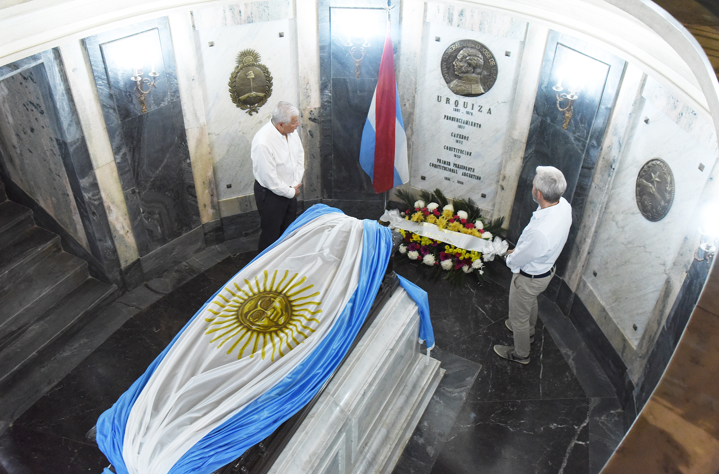 La ciudad recordó la Batalla de Caseros y el Combate de San Lorenzo