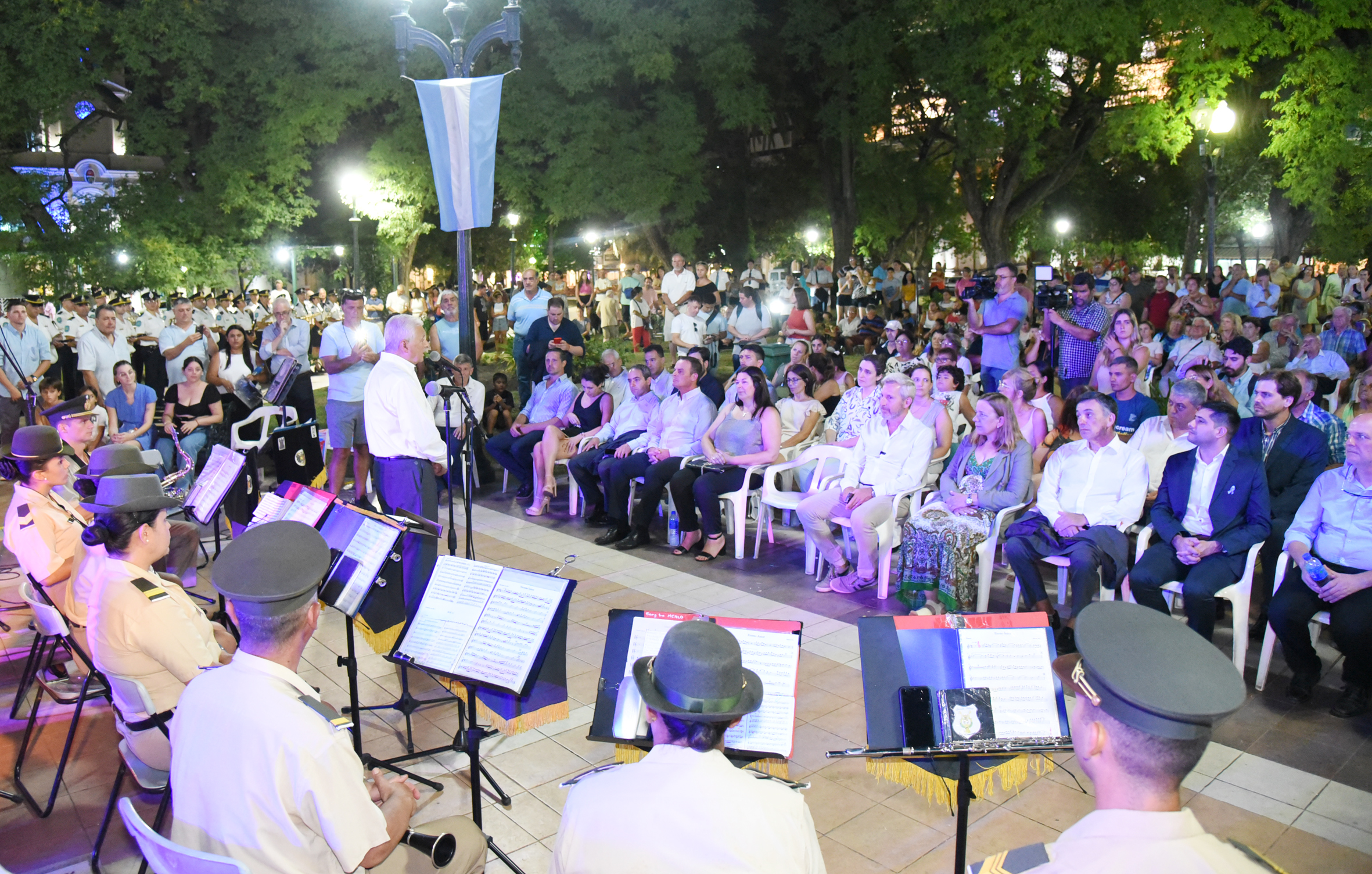 Un Encuentro de Bandas cerró las conmemoraciones de Caseros y San Lorenzo