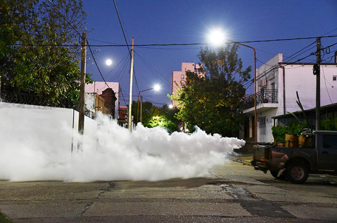 Dengue: La Municipalidad continúa con la fumigación aérea