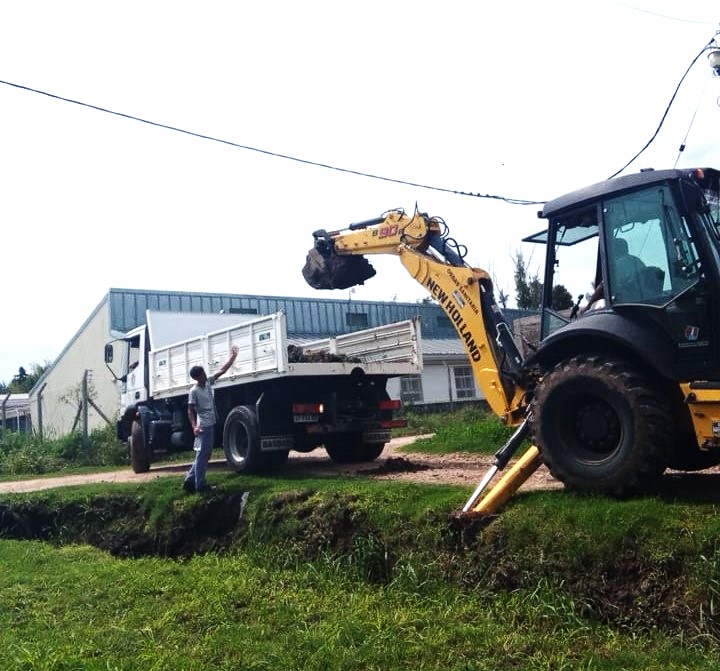 El Municipio ya trabaja en zonas afectadas por las lluvias