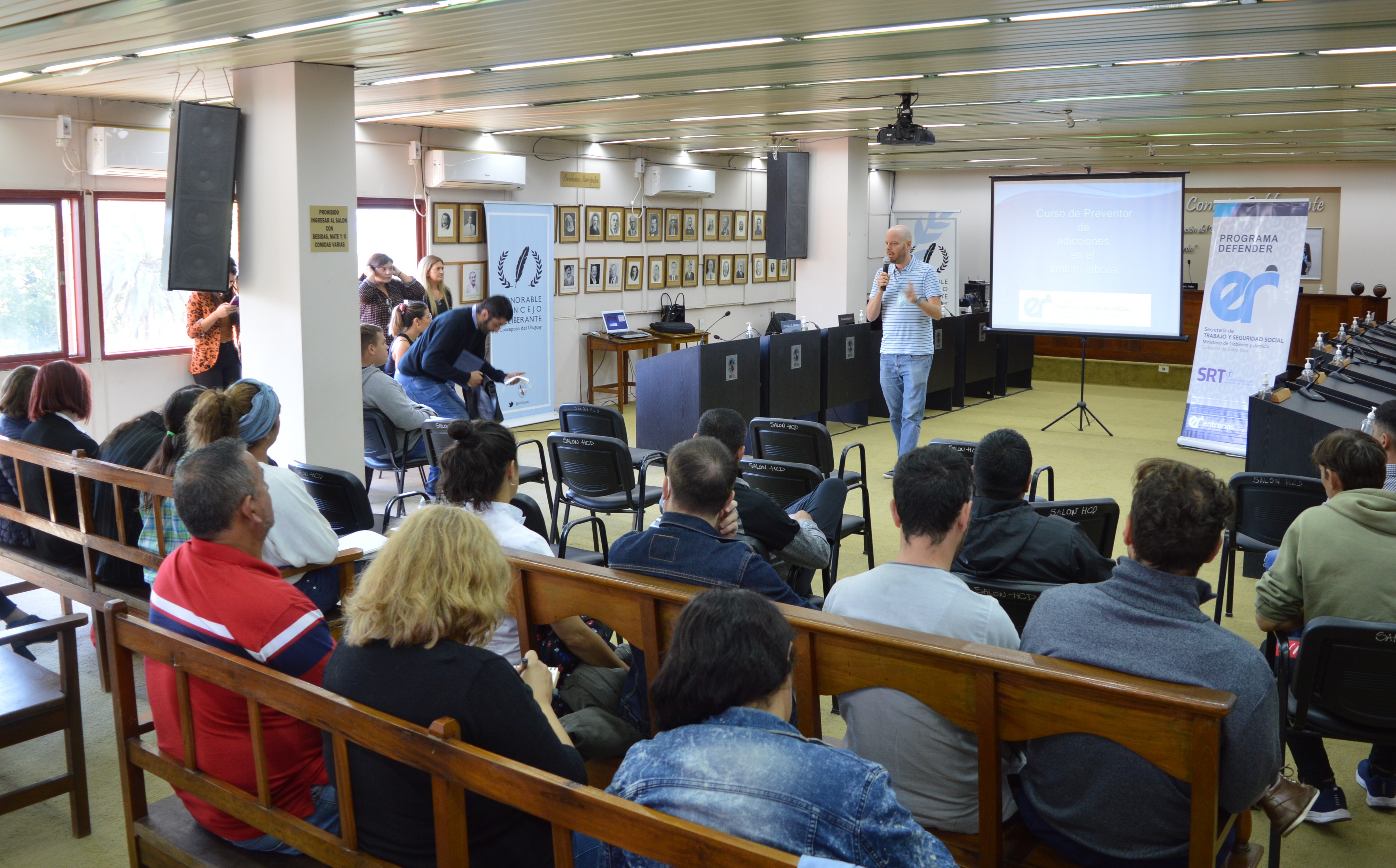 Capacitaron sobre prevención de adicciones en el ámbito laboral