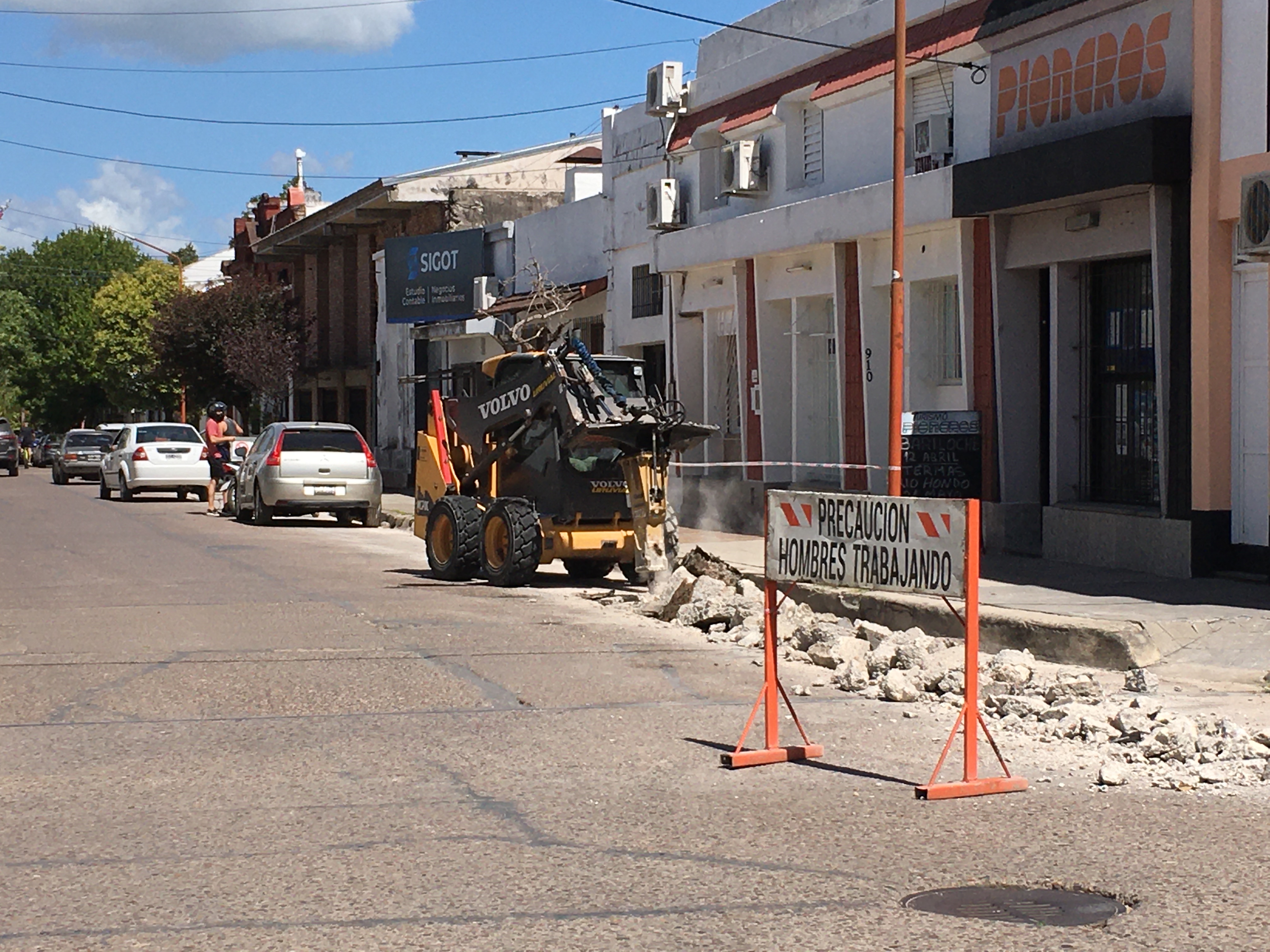 Corte de tránsito por el recambio de cañerías